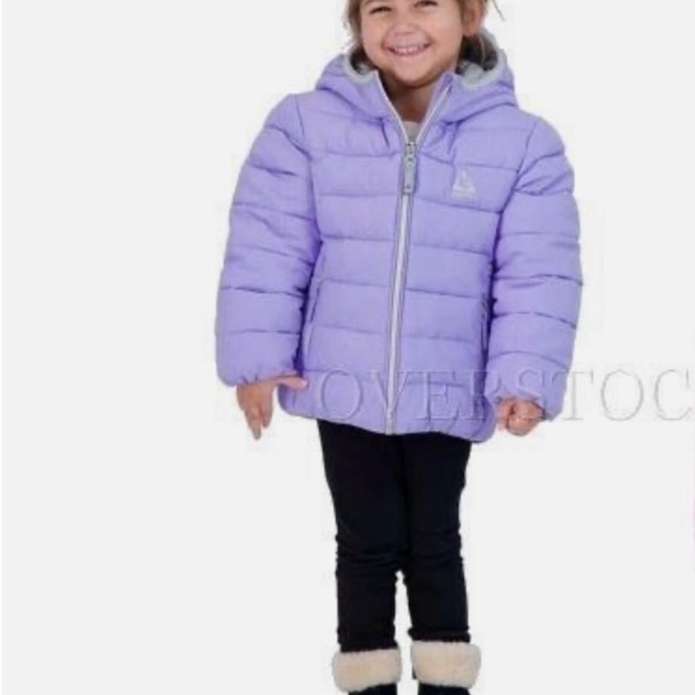 Girl’s Gerry Weber jersey lined hooded puffer jacket